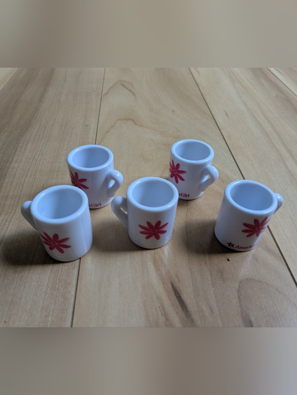 American Girl Doll mugs 5